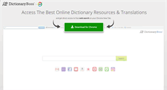 Desktop Screenshot of dictionaryboss.com